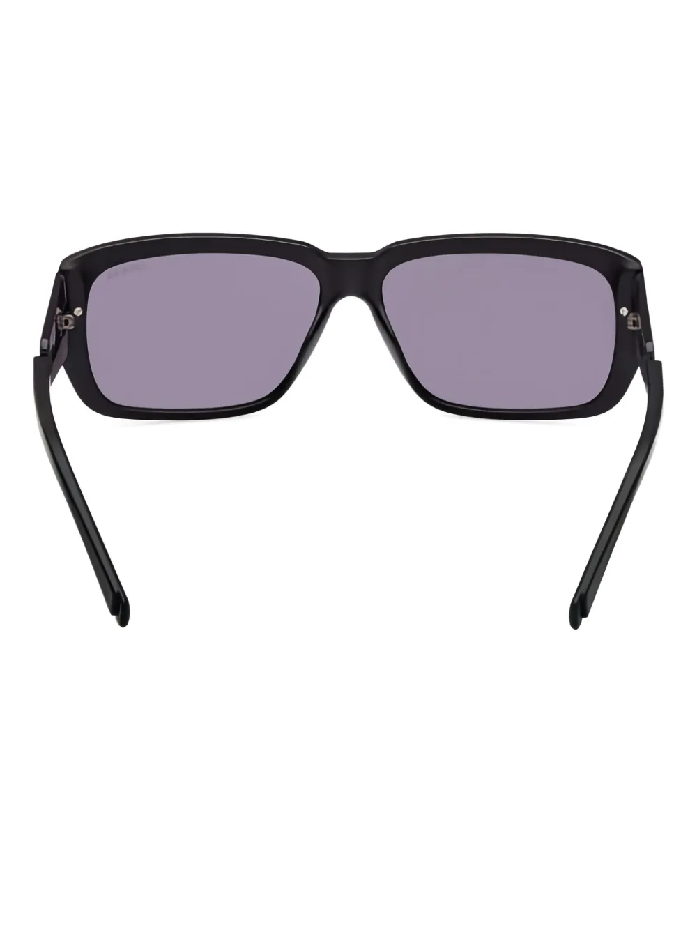 GUESS EYEWEAR Zonnebril met rechthoekig montuur Zwart