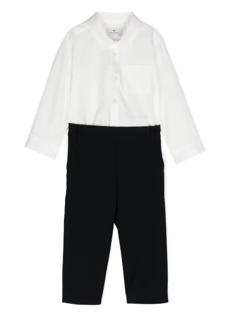 ETRO KIDS set de pantalones con motivo Pegaso