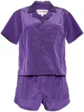 CHOCOOLATE high-shine top - Purple