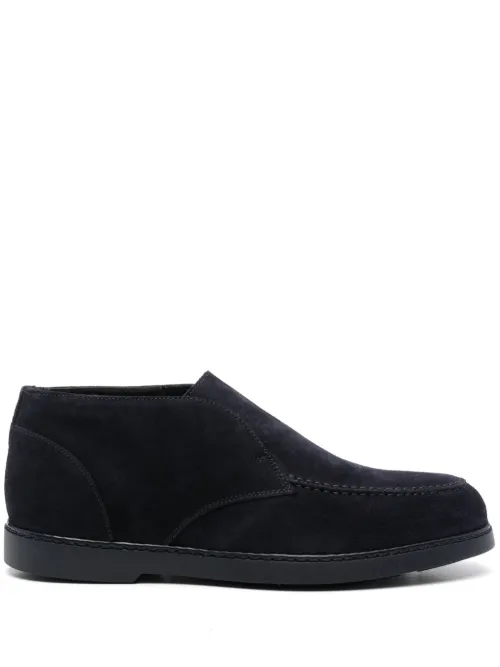 Doucal's bottines en daim - Bleu - Doucal's - Modalova