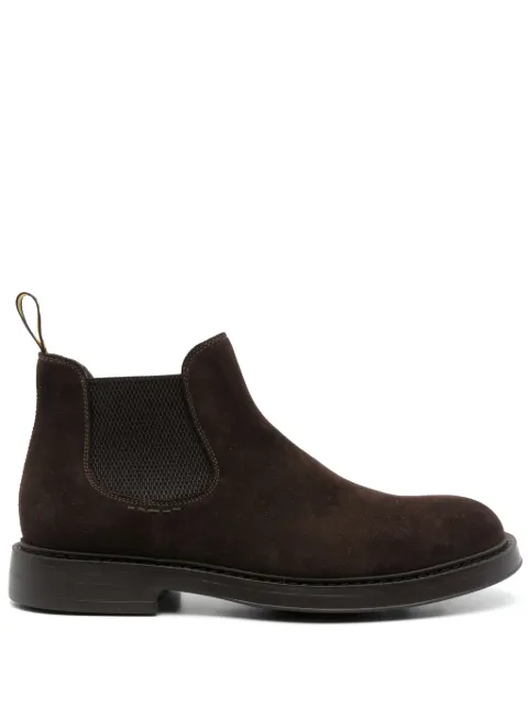 Doucal's slip-on suede Chelsea boots