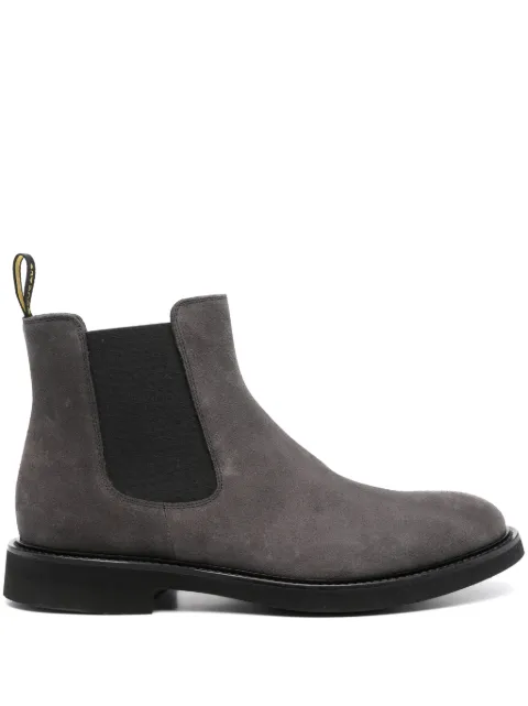 Doucal's pull-on suede Chelsea boots
