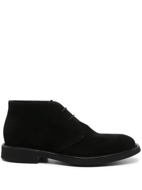 Doucal's botas de gamuza con agujetas