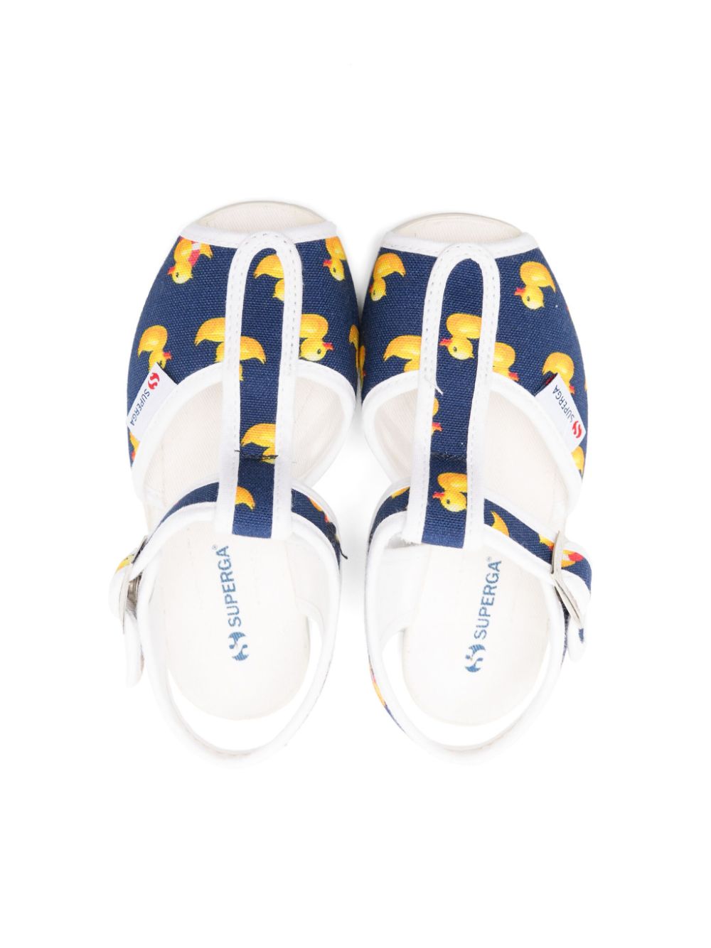 MC2 Saint Barth Kids rubber ducks-printed sandals Blue