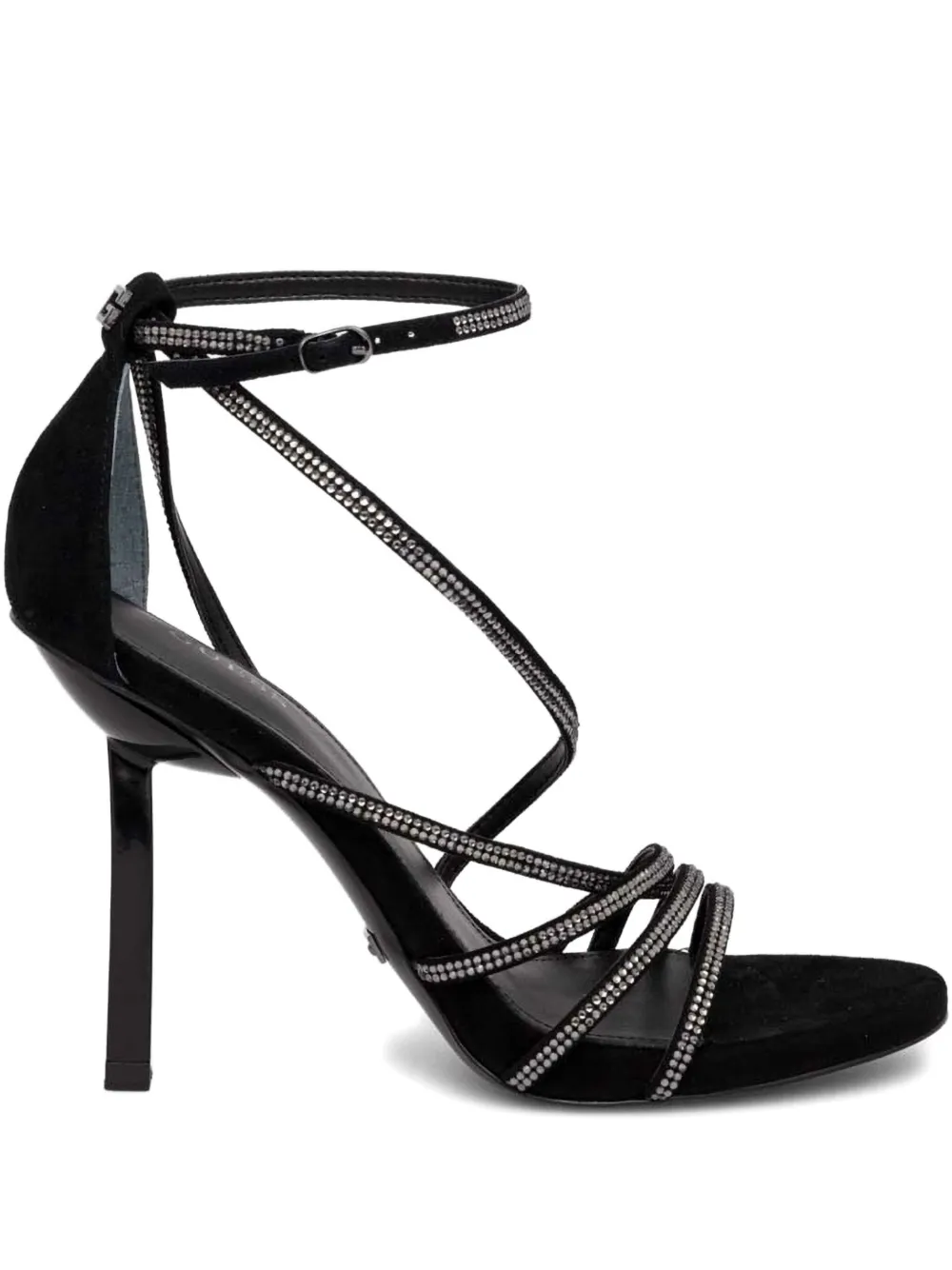 GUESS USA suede sandals Black