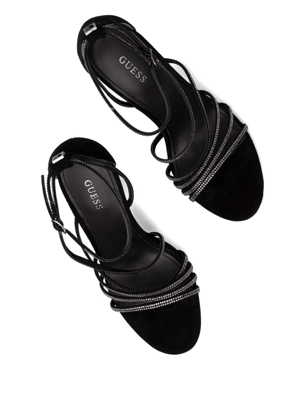 GUESS USA suede sandals Black