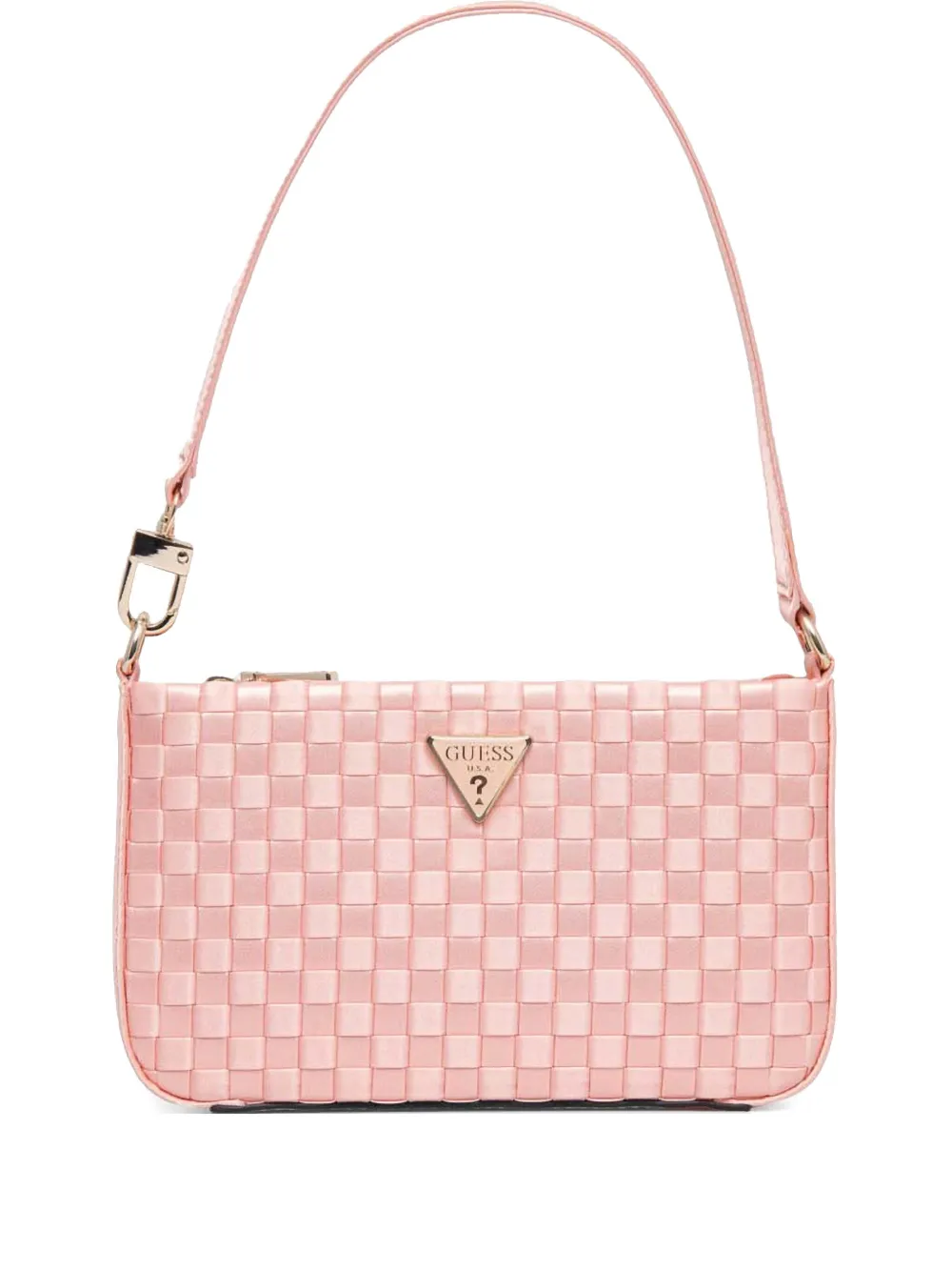 GUESS USA Schoudertas met logoplakkaat Roze