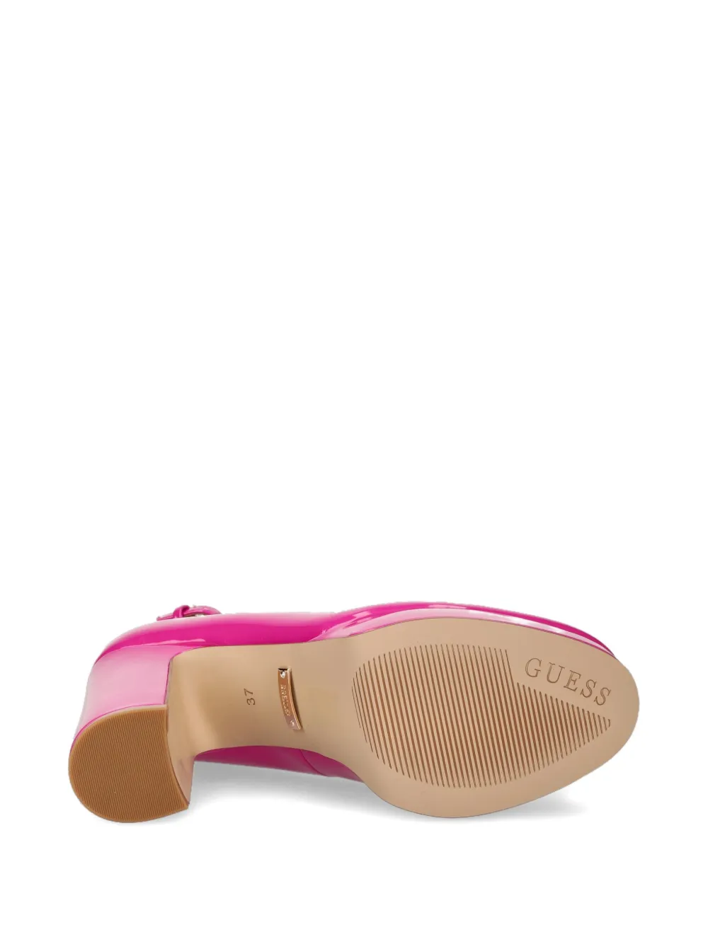 GUESS USA 115mm leather pumps Pink