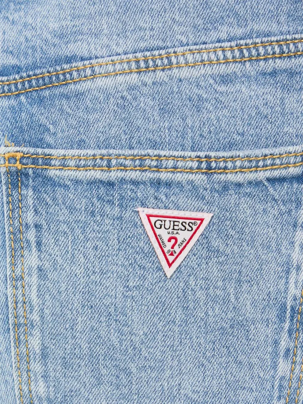 GUESS USA Jeans met vijf zakken Blauw