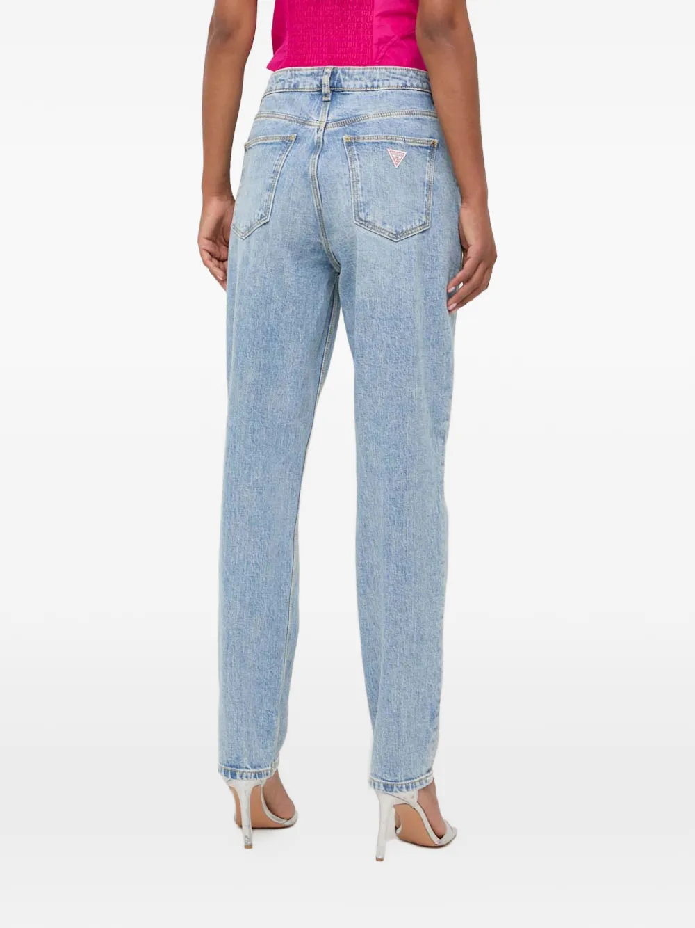GUESS USA Jeans met vijf zakken Blauw