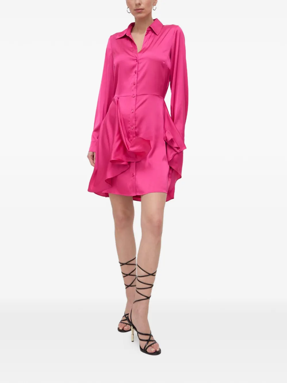 GUESS USA Blousejurk met lange mouwen - Roze
