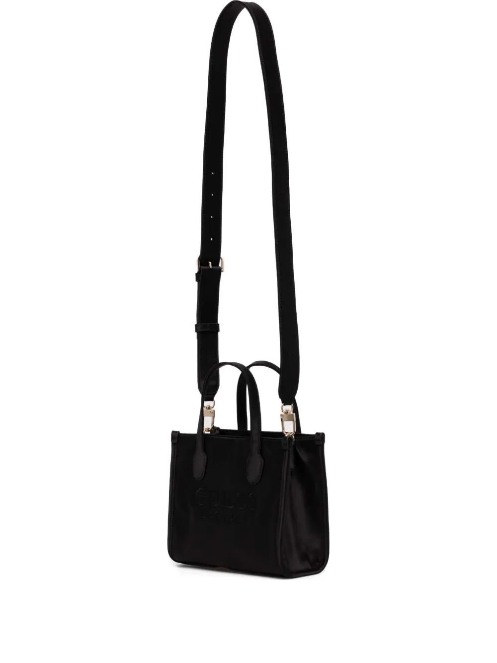 GUESS USA Shopper met geborduurd logo Zwart