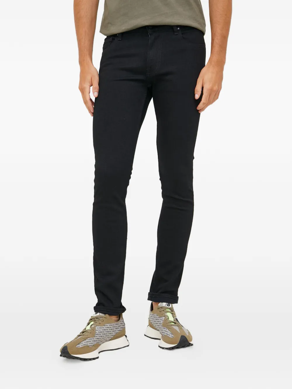 GUESS USA Jeans Miami con applicazione - Nero