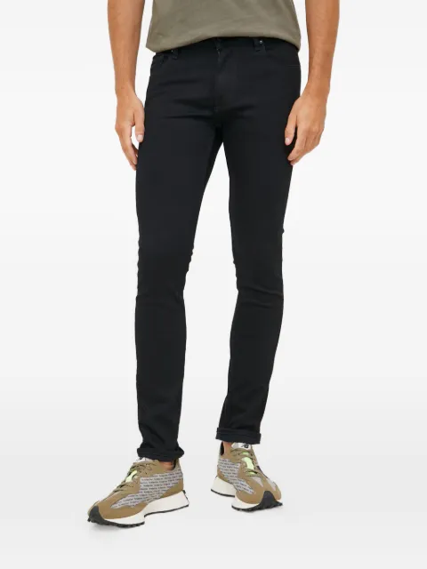 GUESS USA Miami logo-patch jeans