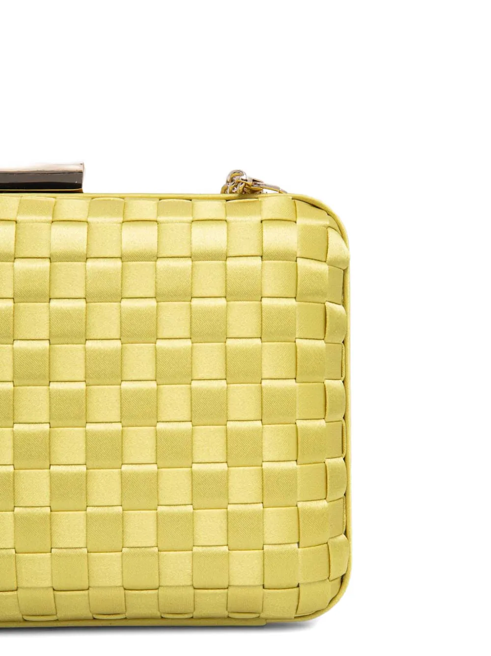 GUESS USA Clutch met logoplakkaat Groen