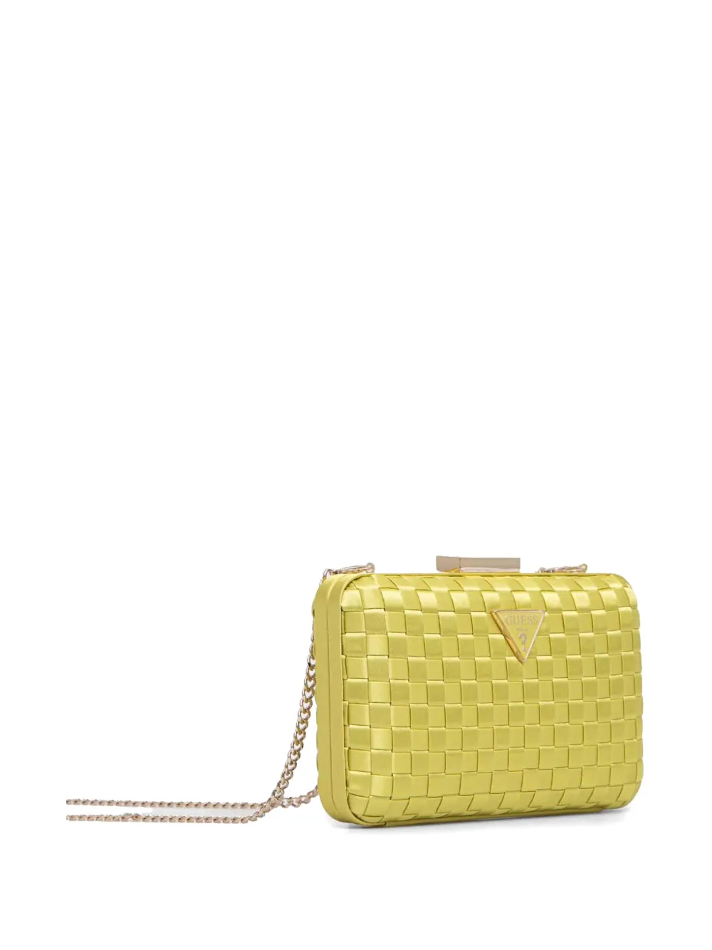 GUESS USA Clutch met logoplakkaat Groen