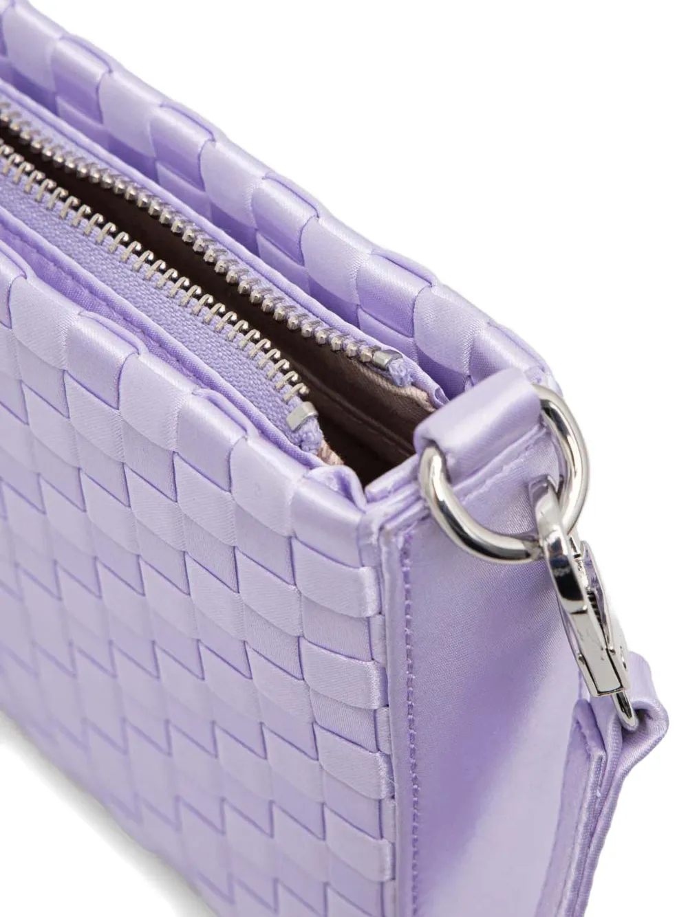 GUESS USA LOGO-PLAQUE SHOULDER BAG