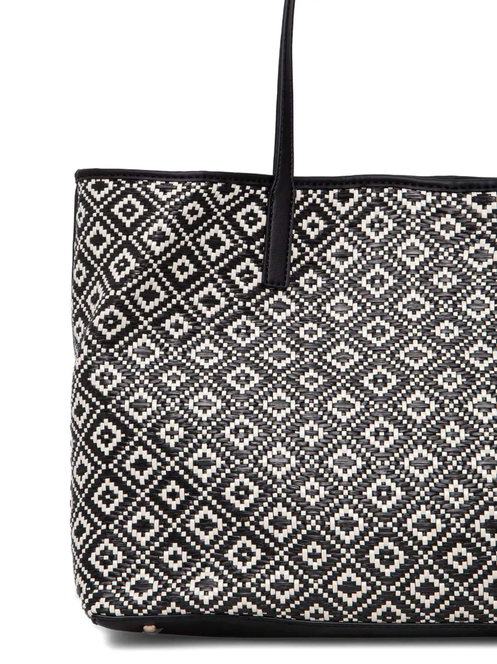 GUESS USA Shopper met grafische print Zwart