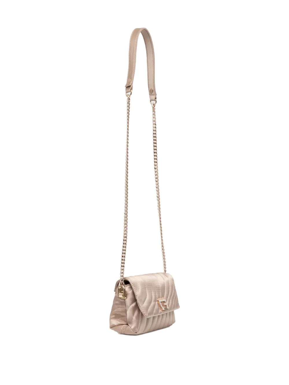 GUESS USA Gewatteerde crossbodytas Beige