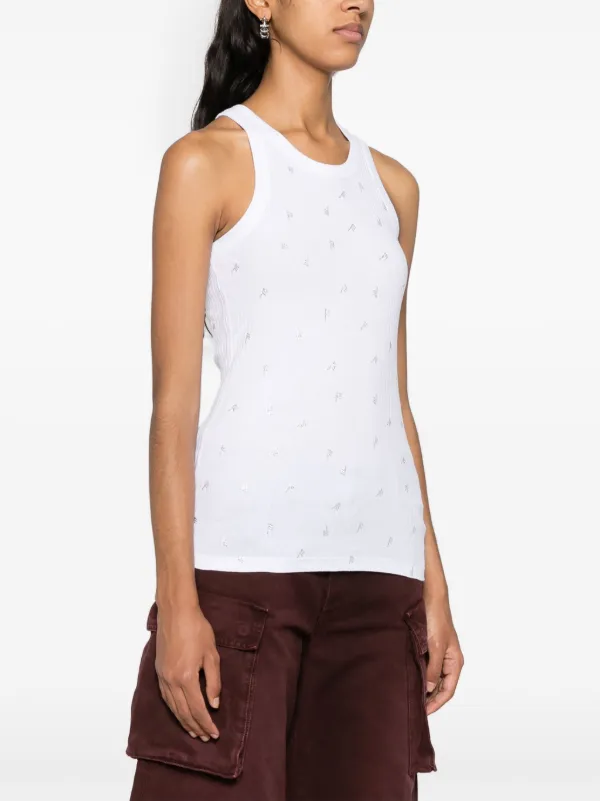 Tシャツ・カットソー THE ATTICO Women Tops 247WCT182J048001 White White t-shirt for Women | THE ATTICO®