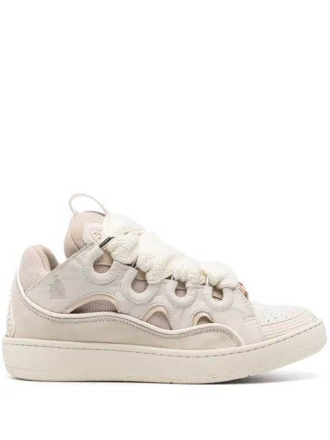 Lanvin Curb leather sneakers