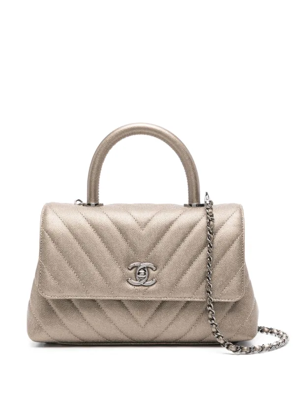 CHANEL Pre Owned Coco Kleine Tas Bruin FARFETCH NL