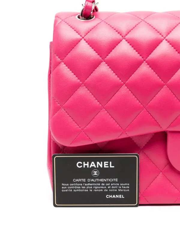 CHANEL / ショルダーバッグ/レザー/PNK// CHANEL Pre-Owned Jumbo Leather Shoulder Bag | Pink | FARFETCH