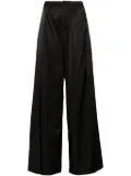 b+ab wide-leg high-waist trousers - Black