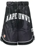 AAPE BY *A BATHING APE® logo-print track shorts - Black