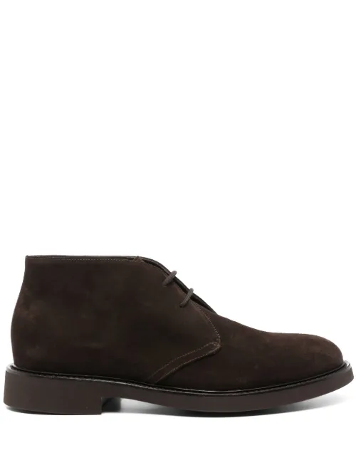 Bottines en daim à lacets - Doucal's - Modalova