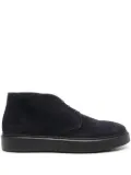 Doucal's lace-up suede chukka boots - Blue