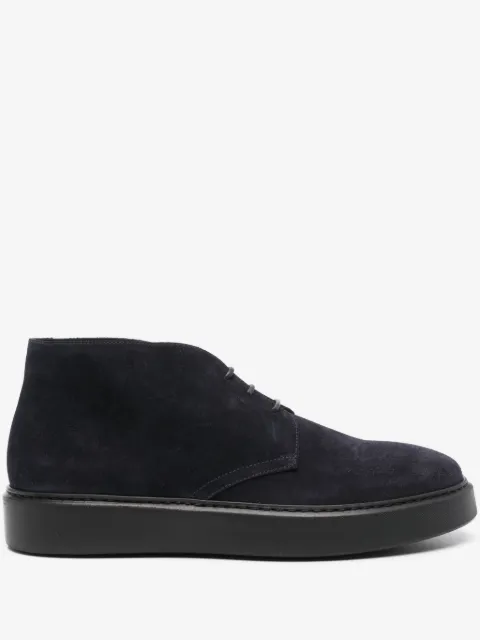 Doucal's bottines en daim à lacets