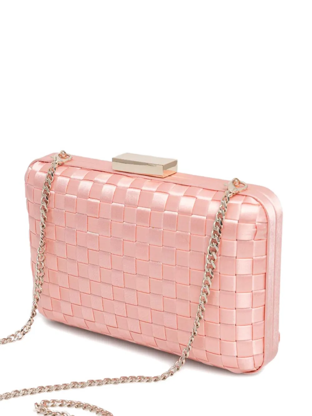 GUESS USA Clutch met logoplakkaat Roze