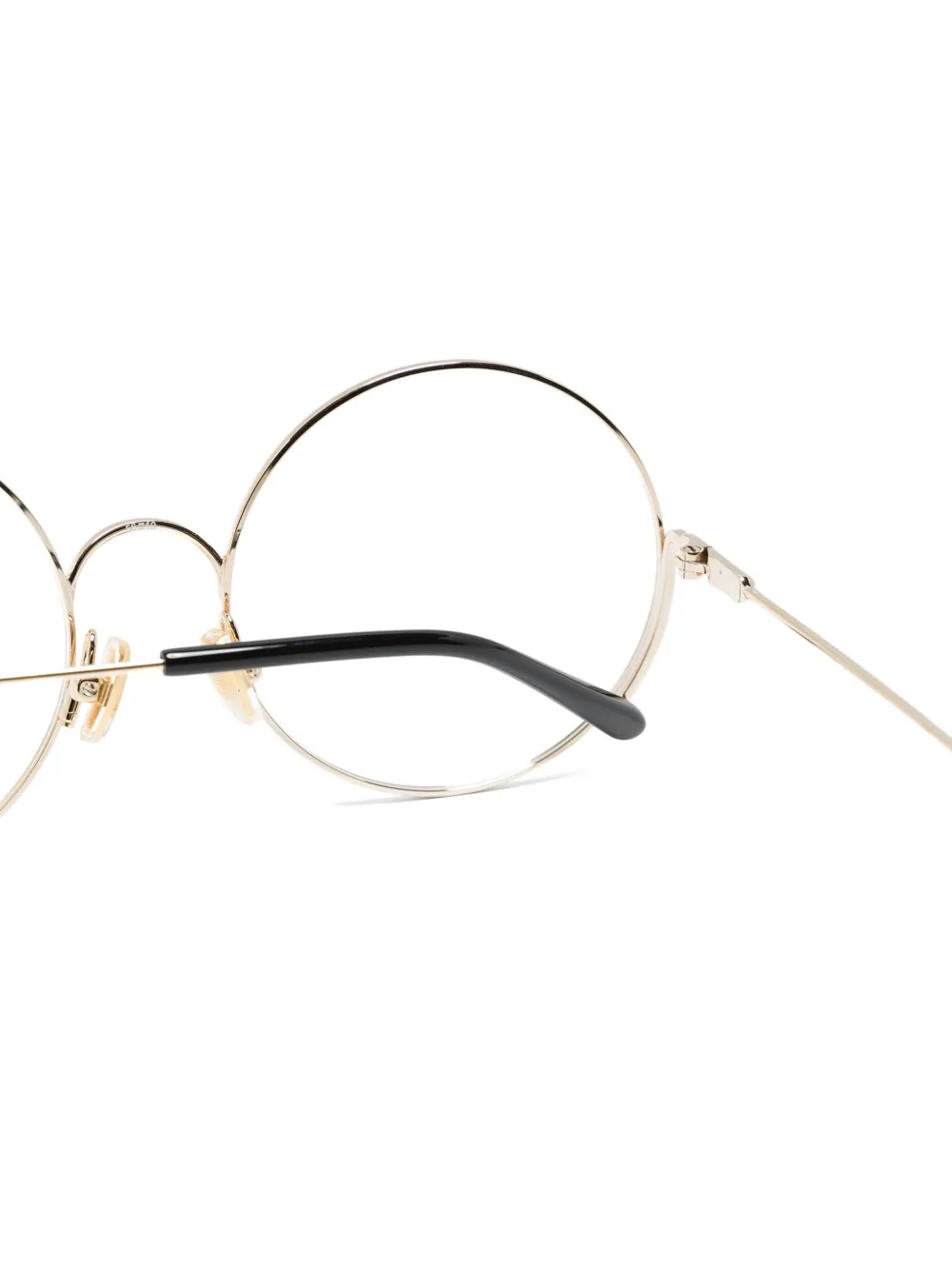  Chloé Eyewear 01670 Round-frame Glasses - Gold 