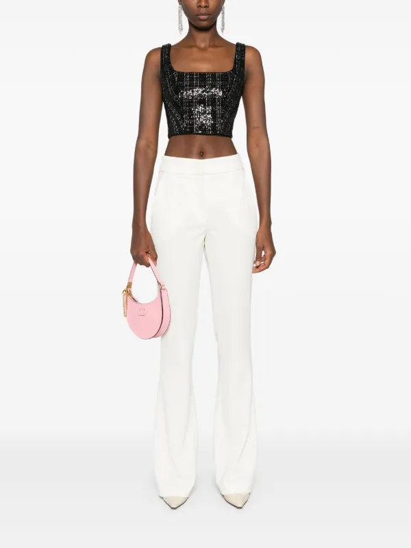 【関税&送料込】Genny Trousers White Genny Tailored Trousers | White | FARFETCH