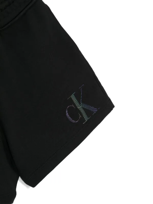 ★ ★ Men's Easy Fit CK Sports Logo Graphic Short Calvin Klein Golf Printed Genius Slim Fit Shorts Evening