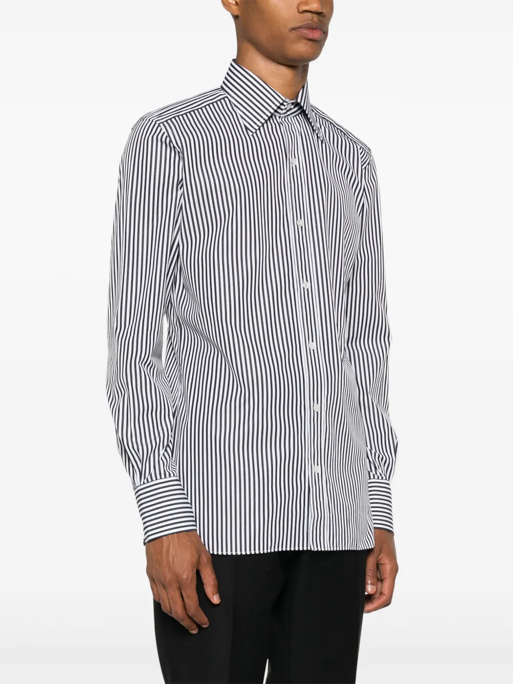 Affordable TOM FORD striped cotton shirt Men