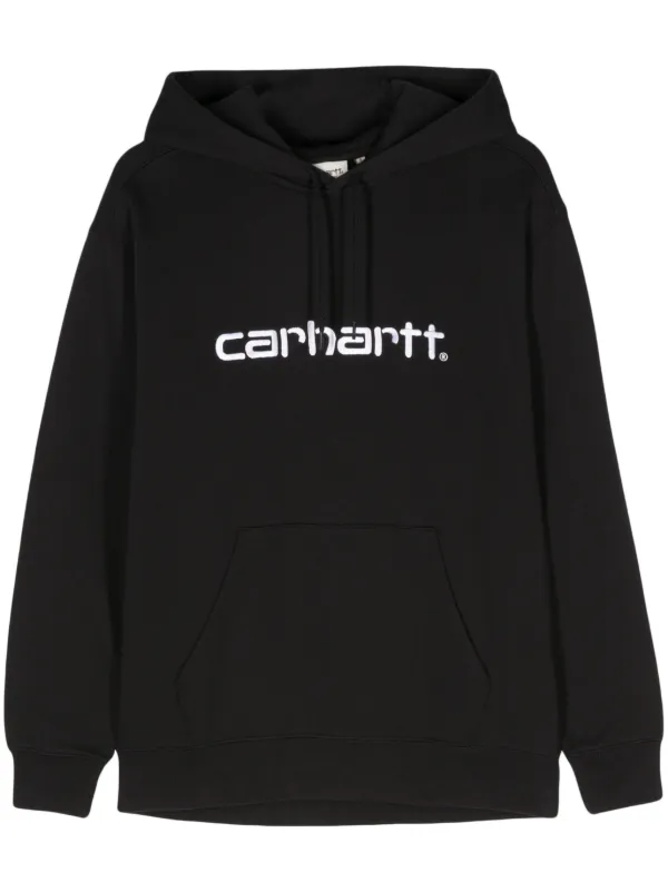 企業ロゴ　パーカー　Carhartt Black Hoodie 墨黒　フェード 23905656_54133441_600.jpg