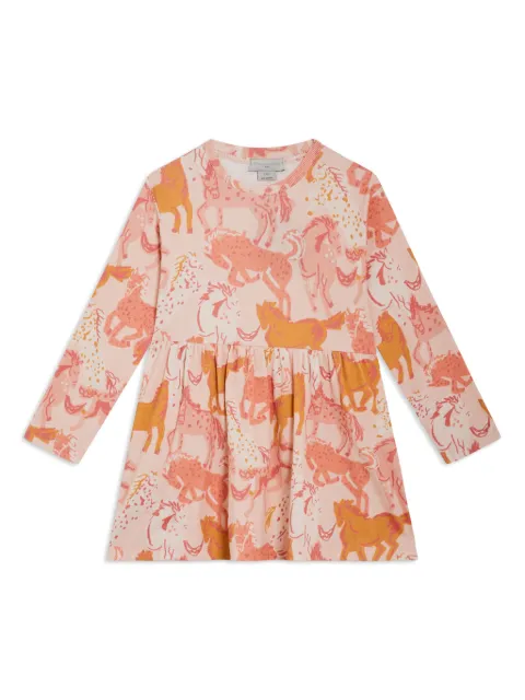 Stella McCartney Kids horse-print dress