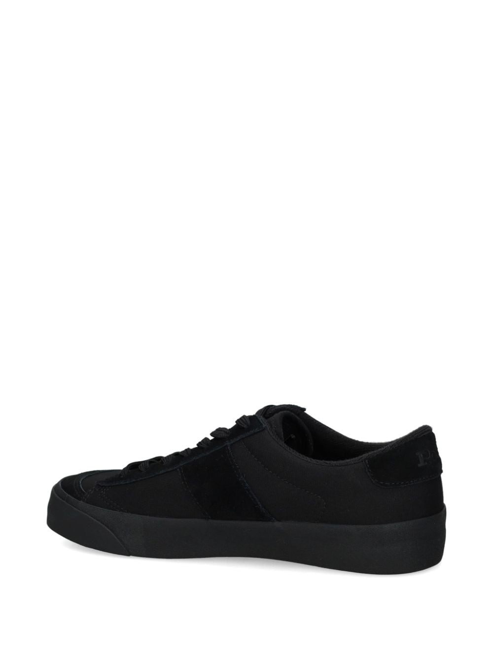 Shop Polo Ralph Lauren Sayer Panelled Sneakers In Blue