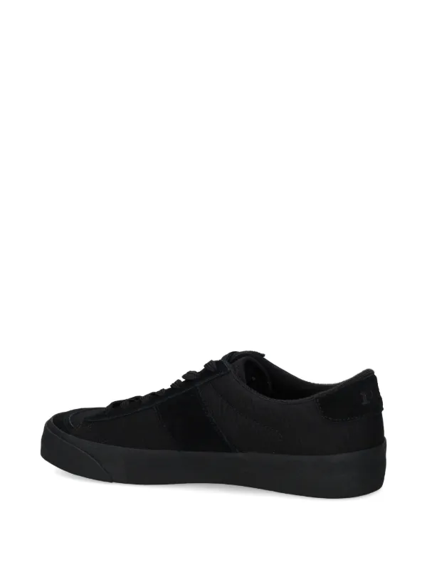 ★ラルフ ローレン★Sayer Canvas Sneakers-24FW★Black Polo Ralph Lauren Sayer Canvas Sneaker Black at CareOfCarl.com