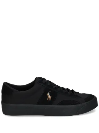 Polo Ralph Lauren Sayer Panelled Sneakers Blue FARFETCH BH