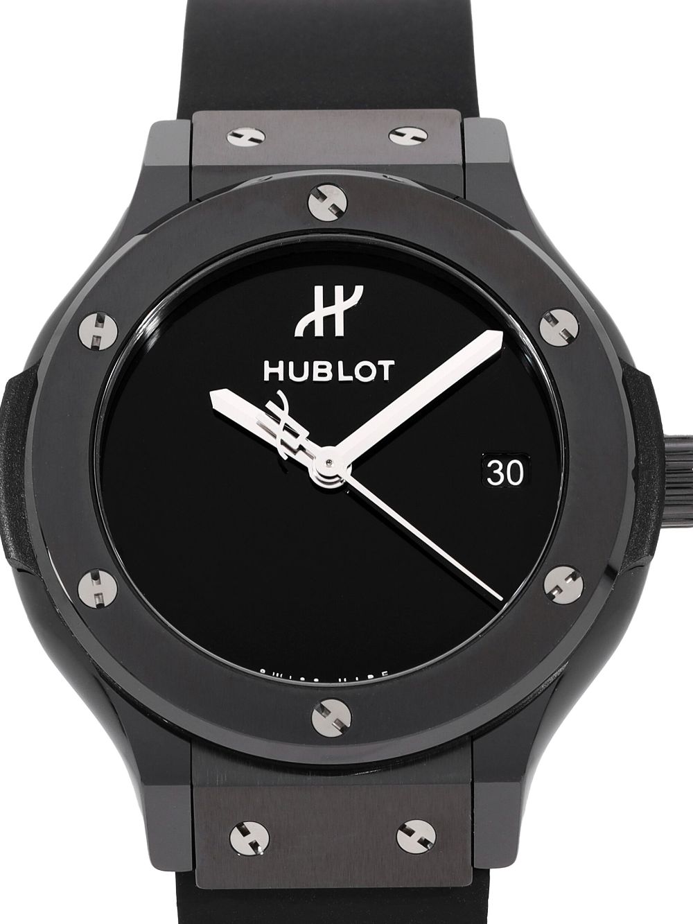 Hublot Ongedragen Classic Fusion 38mm horloge - Zwart