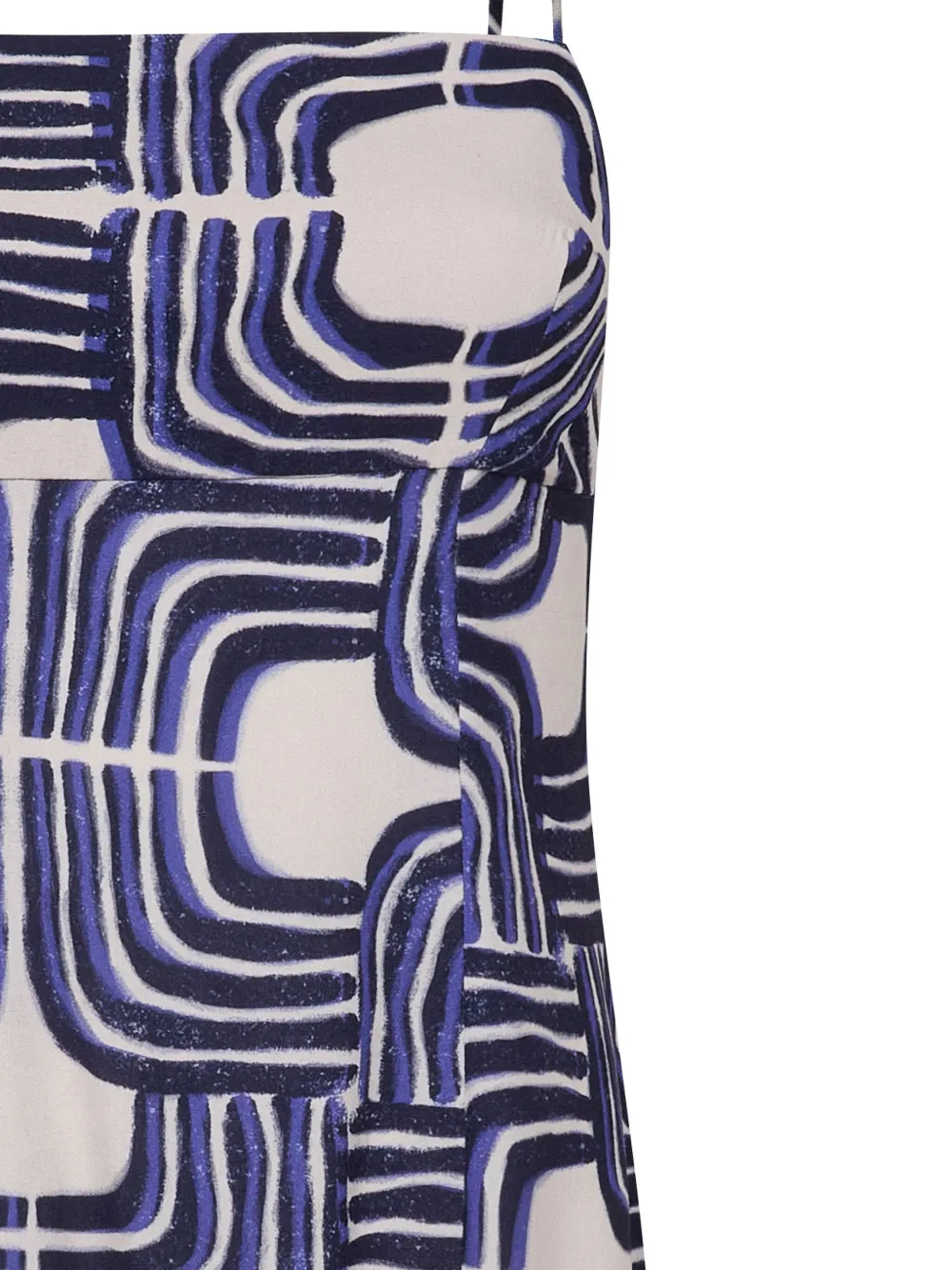 Lenny Niemeyer Midi-jurk met print - Blauw