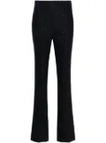 Genny pinstriped tailored trousers - Blue