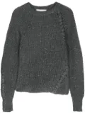 Genny sequinned sweater - Grey