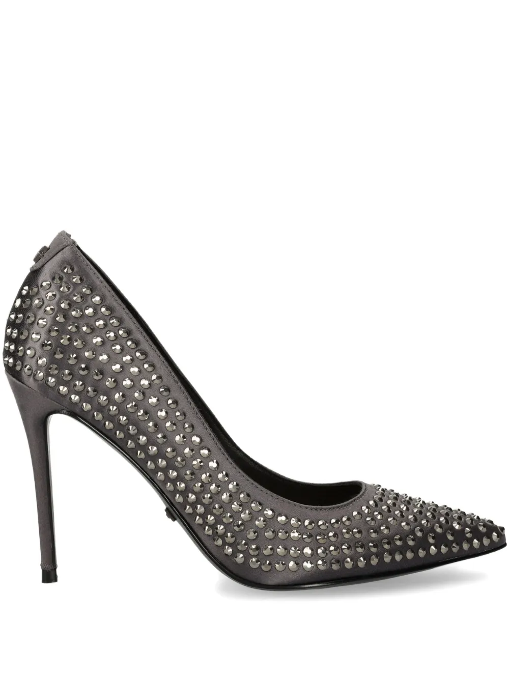 GUESS USA 100mm leather pumps Grey