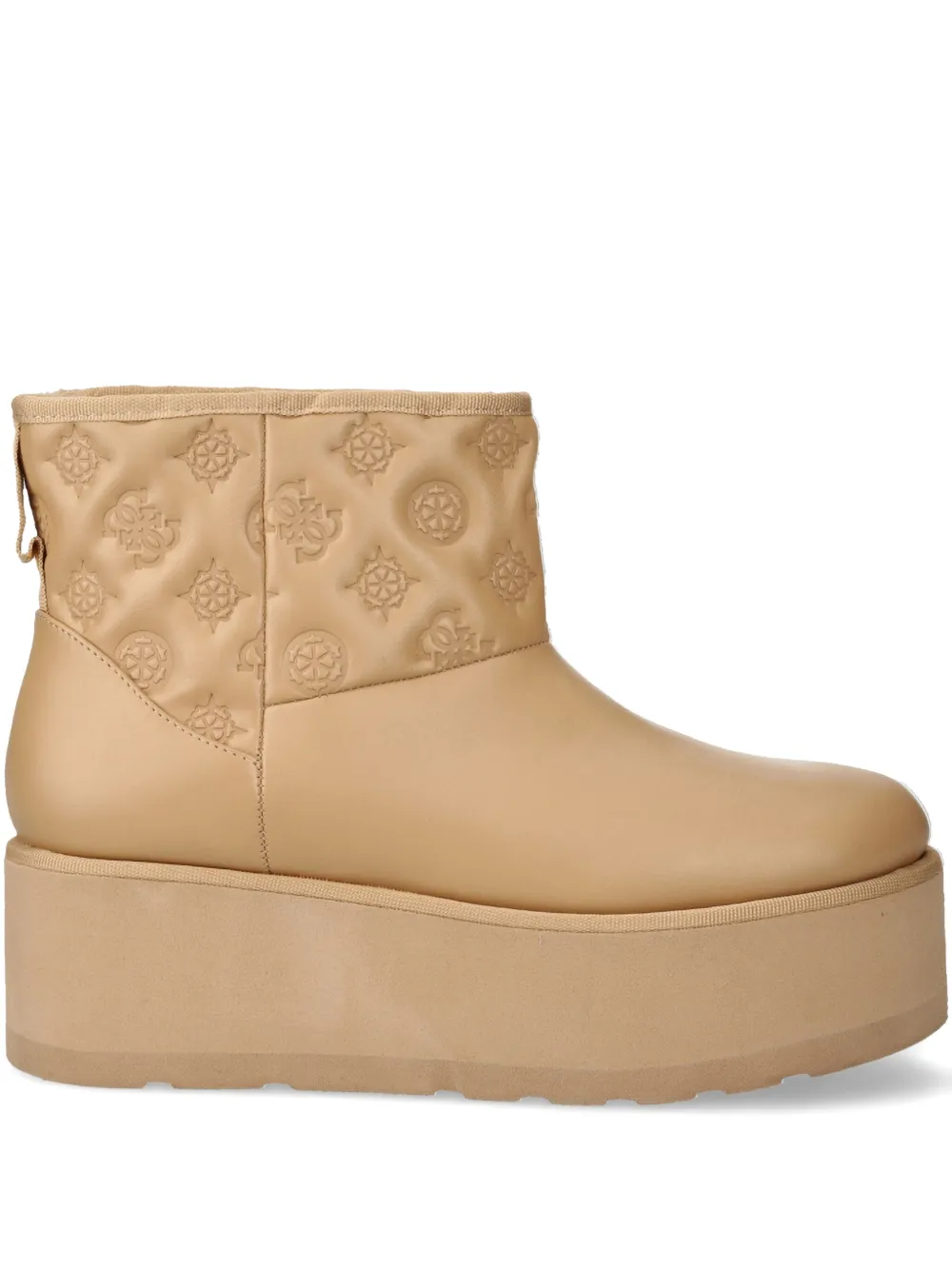 GUESS USA 60mm Jilla 2 boots Neutrals