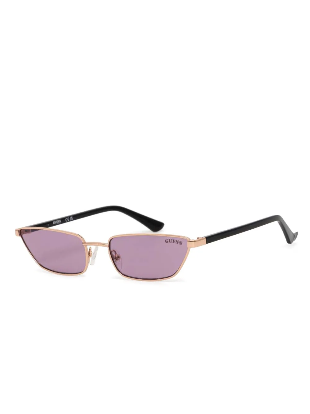 GUESS USA rectangle-frame sunglasses - Roze