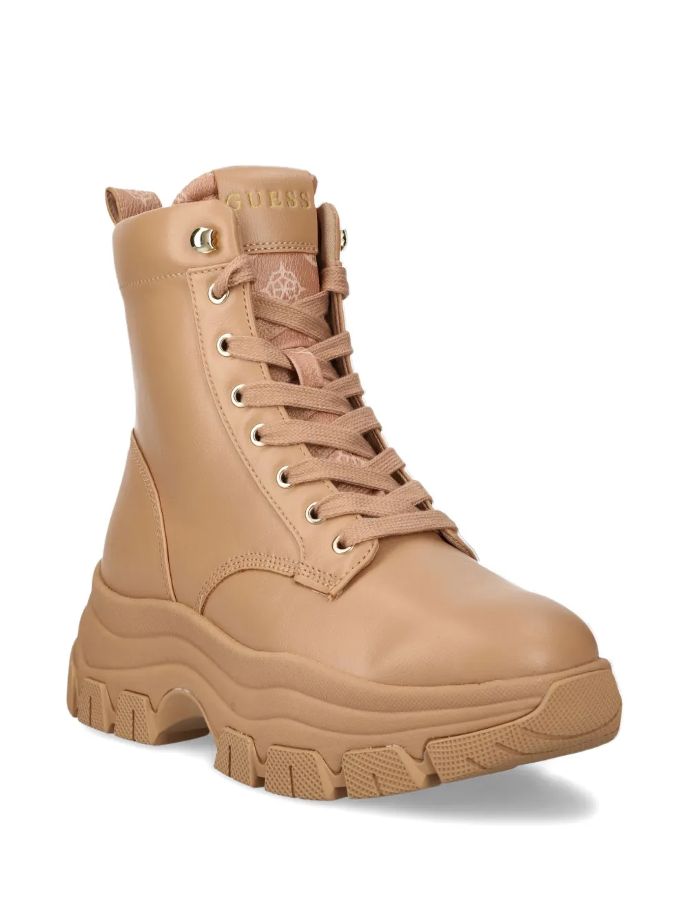 GUESS USA leather boots Neutrals